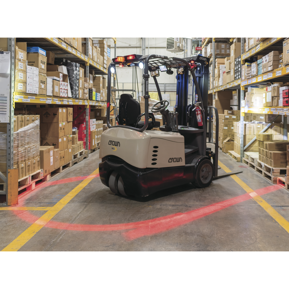 Reversing system kit with monitor and camera for forklifts and vehicles