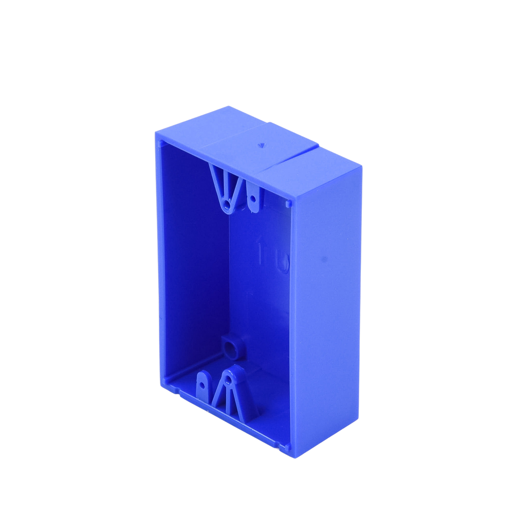 Blue Mounting Box for STI Emergency Buttons