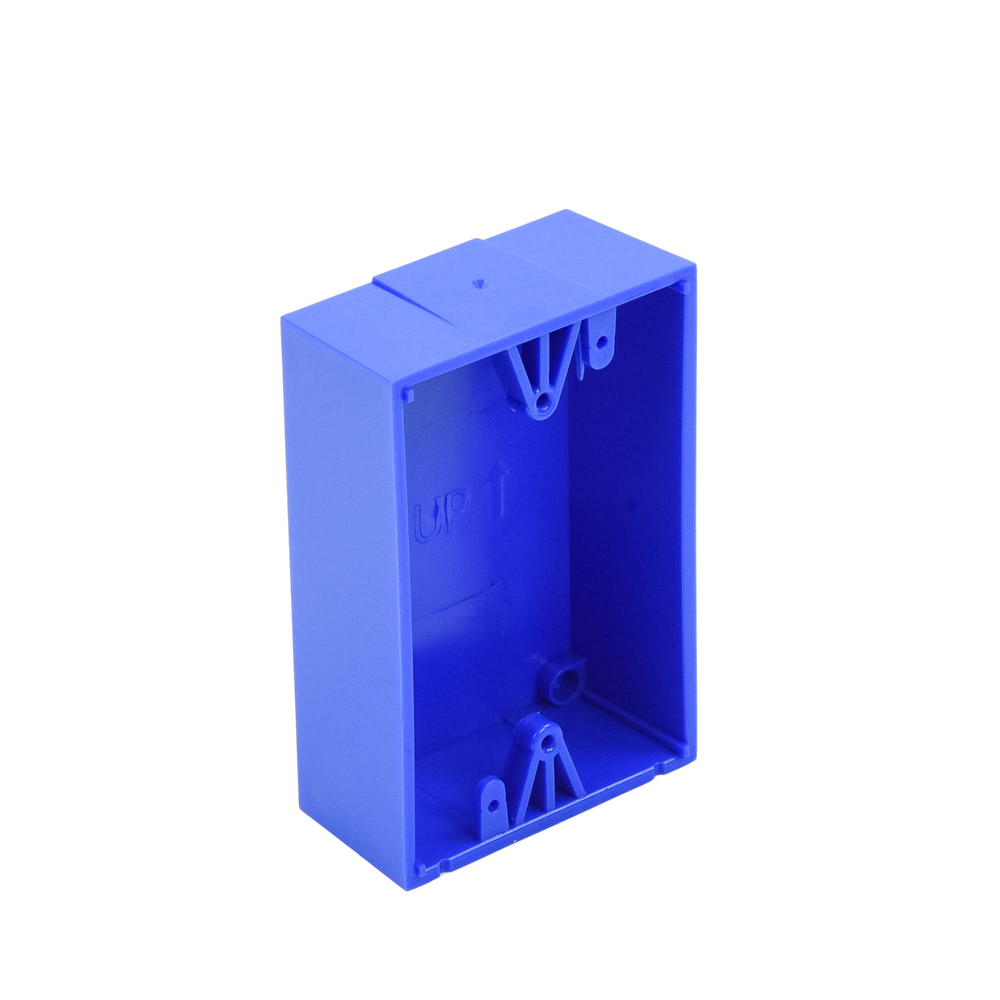 Blue Mounting Box for STI Emergency Buttons