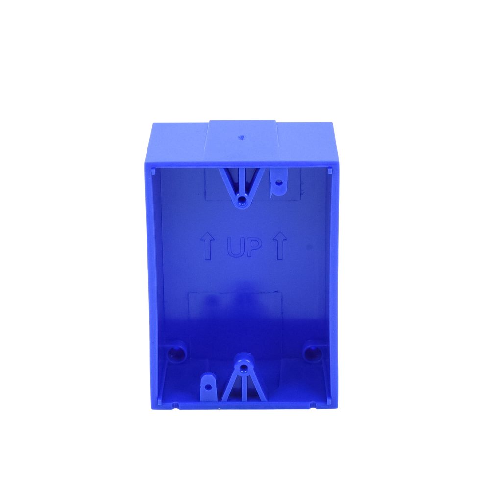 Blue Mounting Box for STI Emergency Buttons