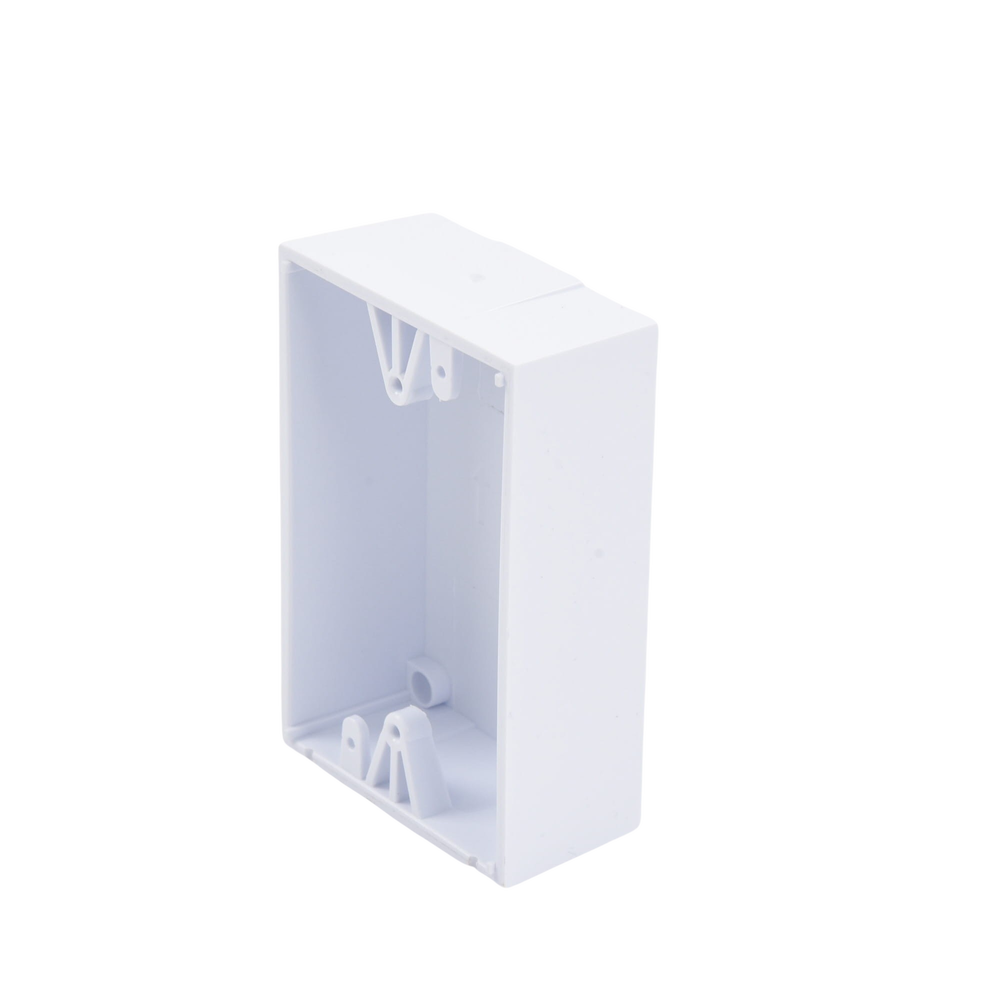 White Mounting Box for STI Emergency Buttons