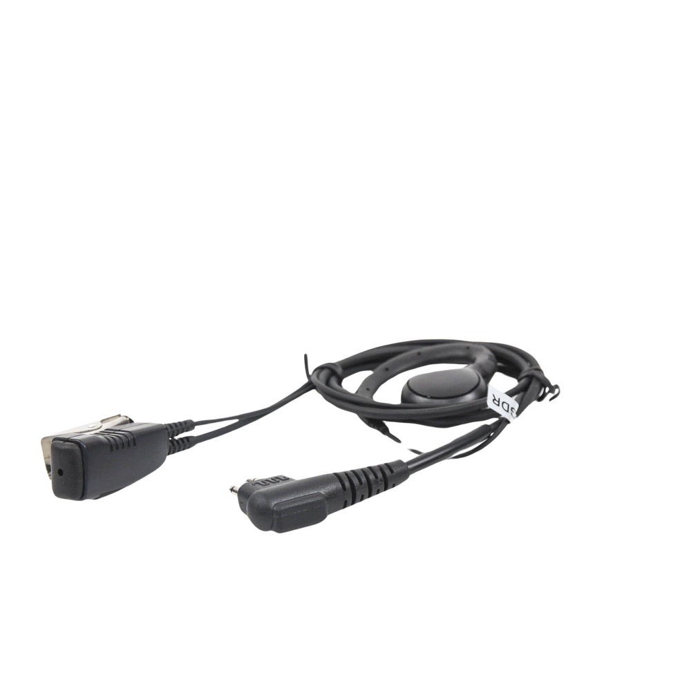 LAPEL MICROPHONE WITH HOOK STYLE FOR HYT RADIOS HYT TC-500/ 518/ 600/ 610/ 700. MOTOROLA GP300/ SP-50/ P1225/ PRO3150/ MAG ONE/ EP450/ EP350.