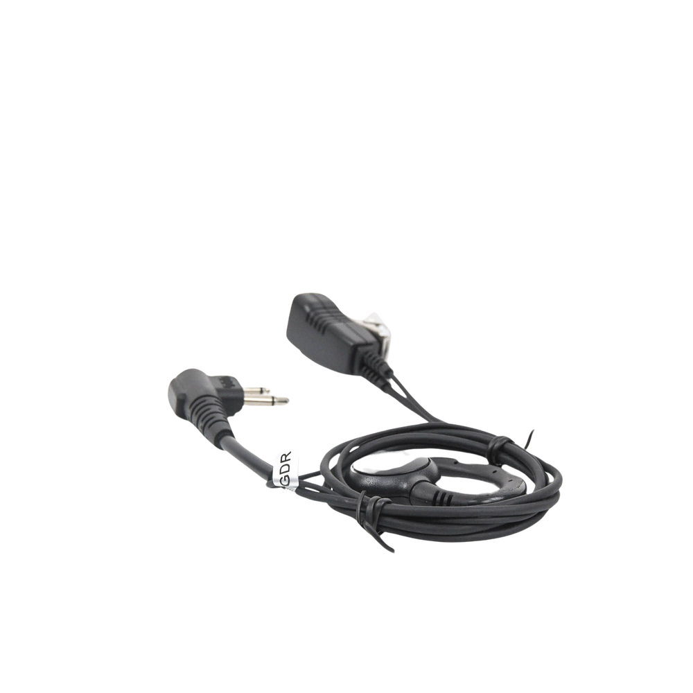 LAPEL MICROPHONE WITH HOOK STYLE FOR HYT RADIOS HYT TC-500/ 518/ 600/ 610/ 700. MOTOROLA GP300/ SP-50/ P1225/ PRO3150/ MAG ONE/ EP450/ EP350.