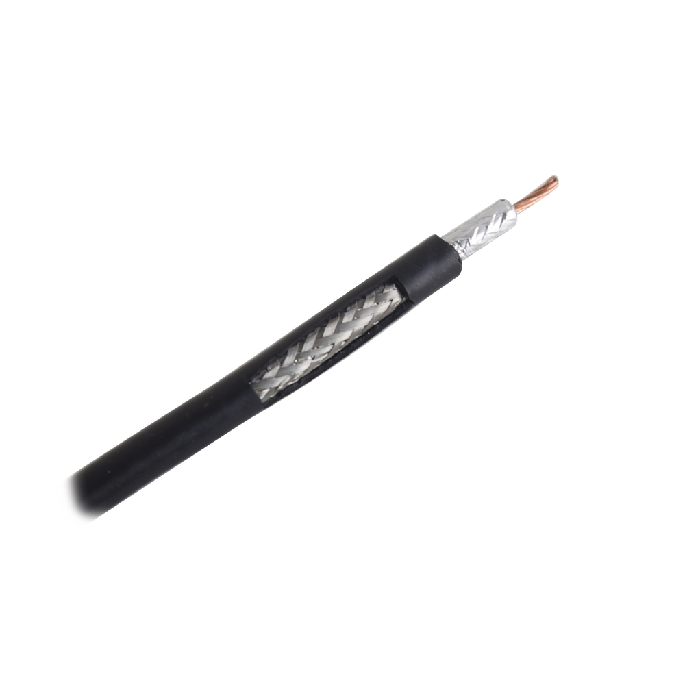 Carrete de 305m, Cable Coaxial Ultra Flexible LMR240UF de 50 Ohm, Conductor Central de Cobre Trenzado
