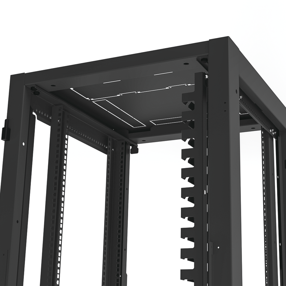 Gabinete Profesional para Telecomunicaciones de 24UR, 600 mm Profundidad.