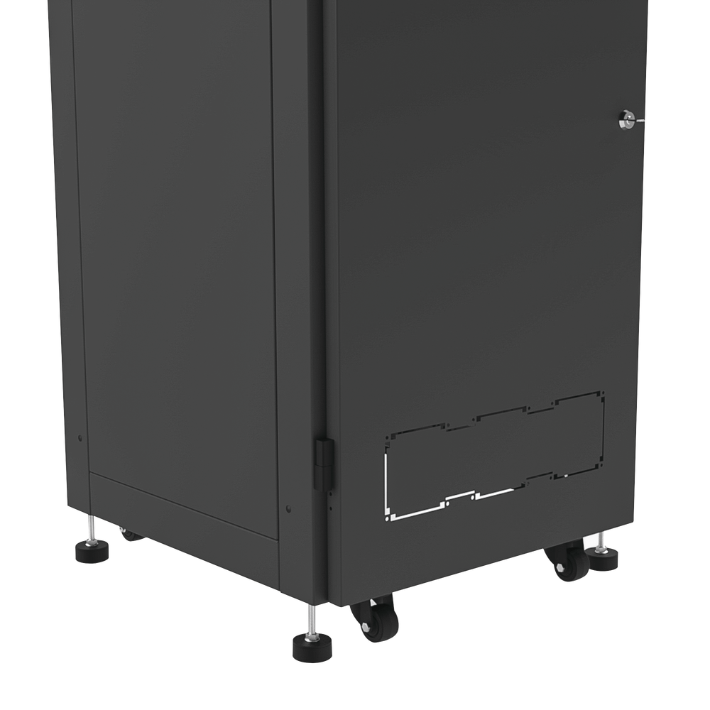 Gabinete Profesional para Telecomunicaciones de 24UR, 600 mm Profundidad.