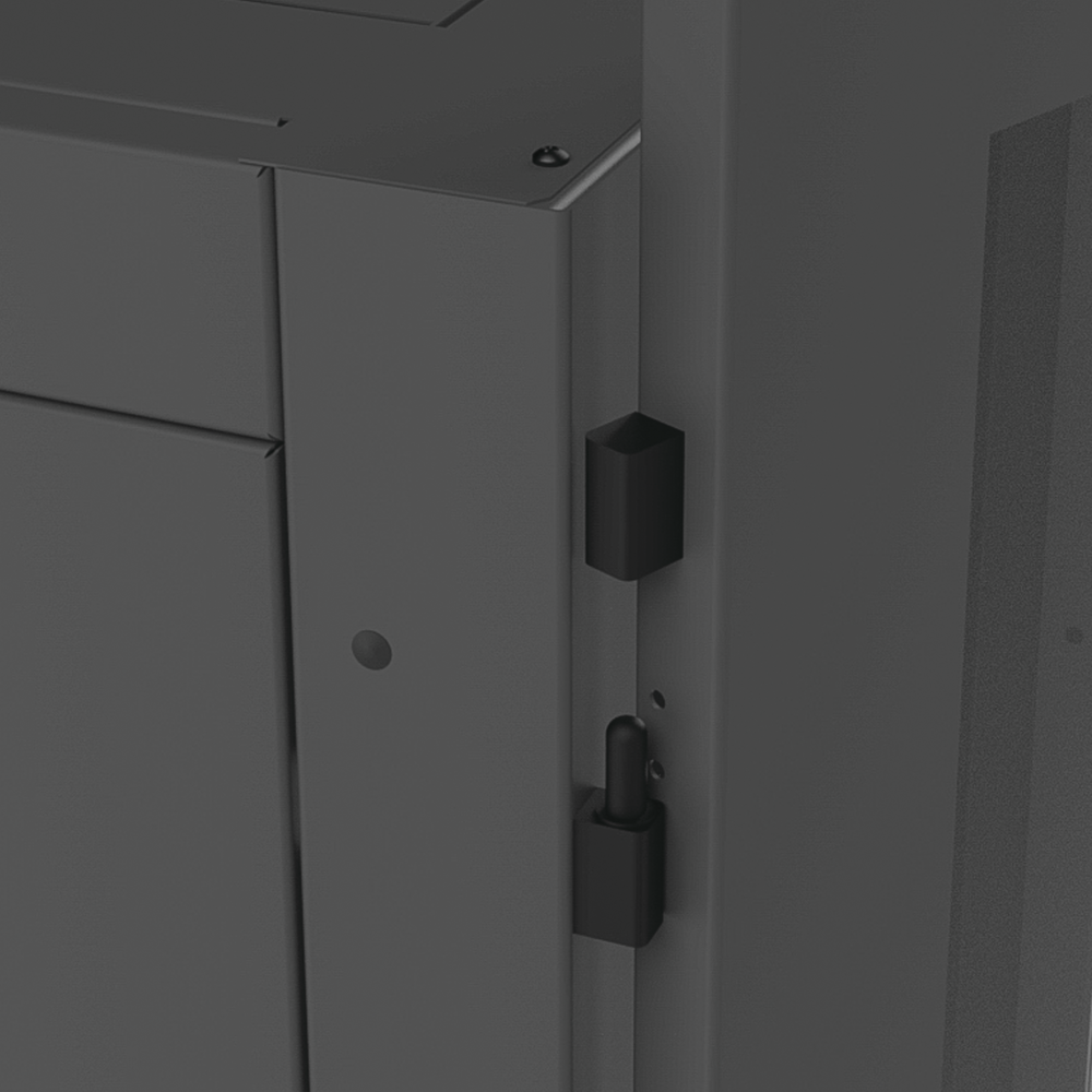 Gabinete Profesional para Telecomunicaciones de 24UR, 600 mm Profundidad.