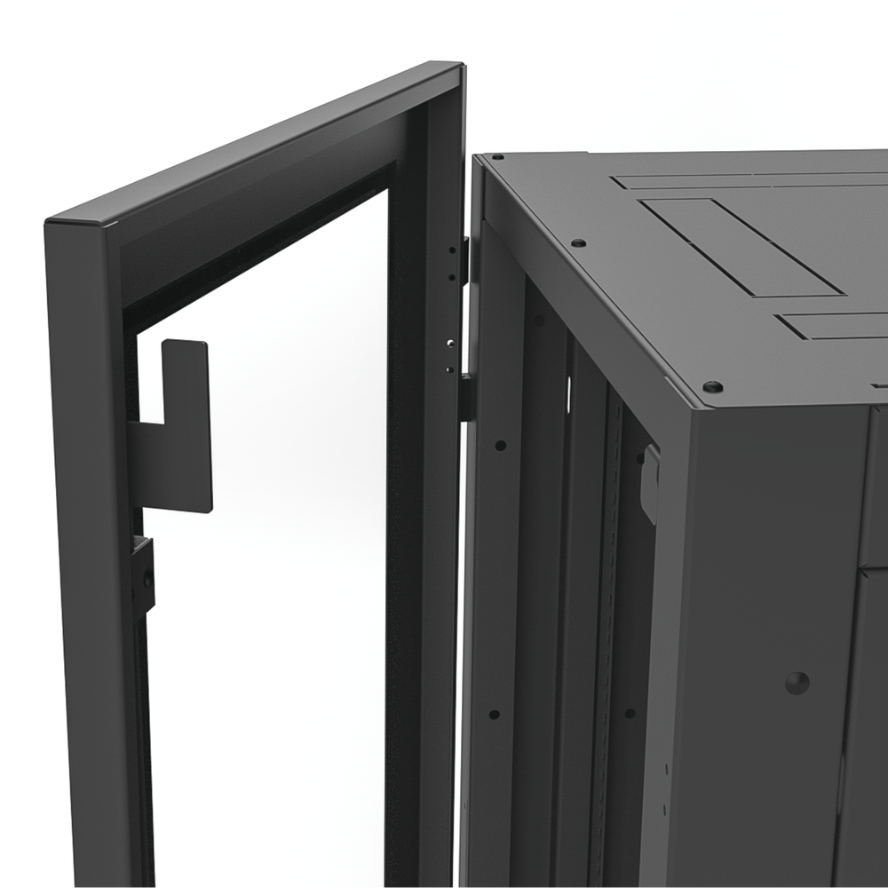 Gabinete Profesional para Telecomunicaciones de 24UR, 600 mm Profundidad.