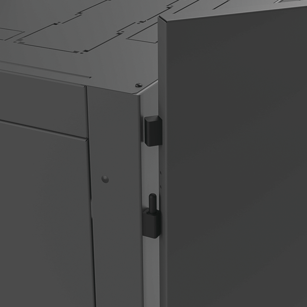 Gabinete para Telecomunicaciones Rack Estándar de 19", 42UR, 600 mm Ancho x 600 mm Profundidad. Fabricado en Acero.