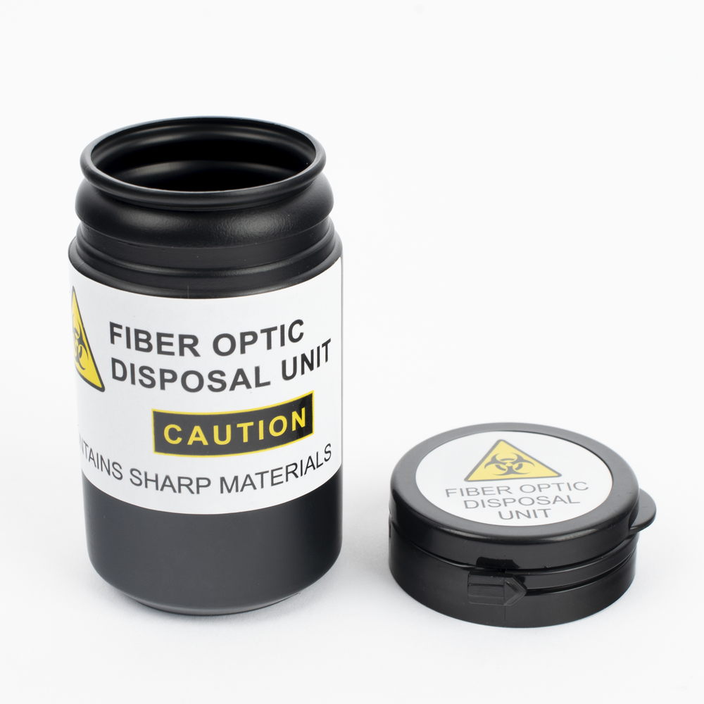 Fiber Optic Waste Container