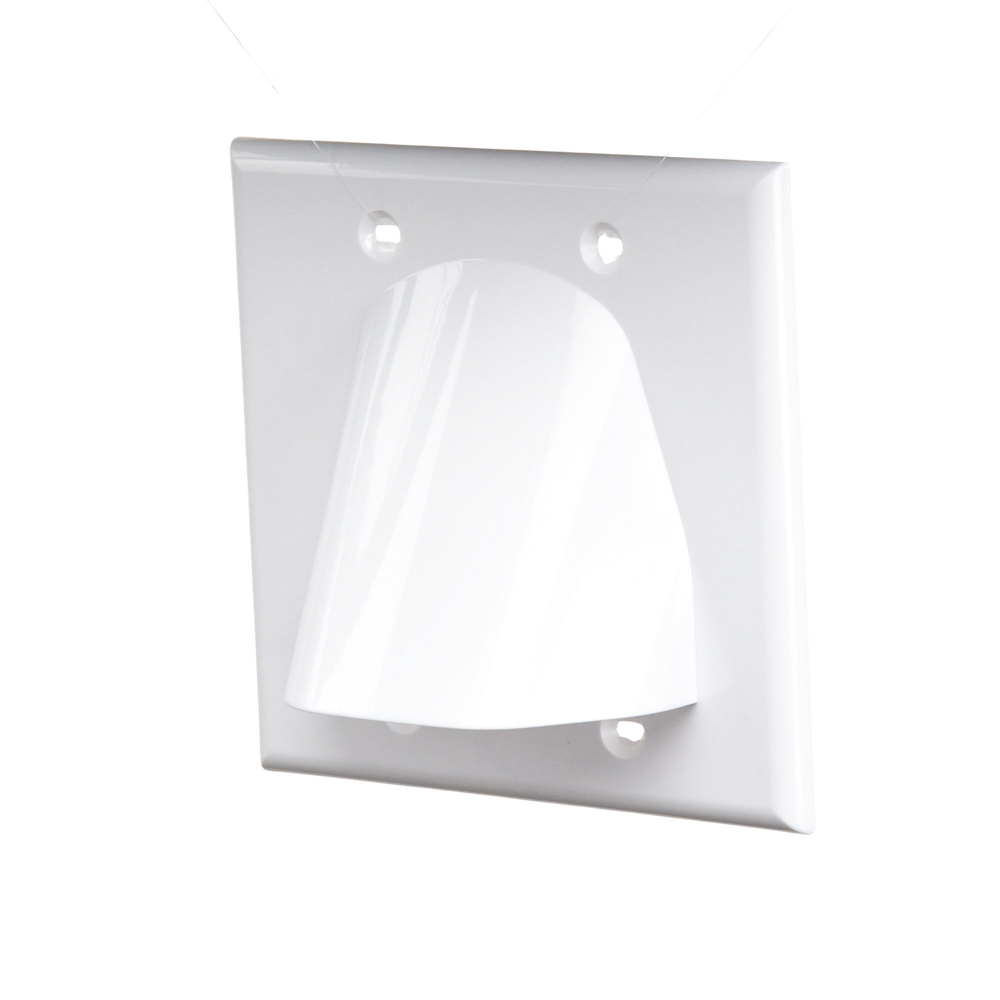 Wall plate Pass-through wall