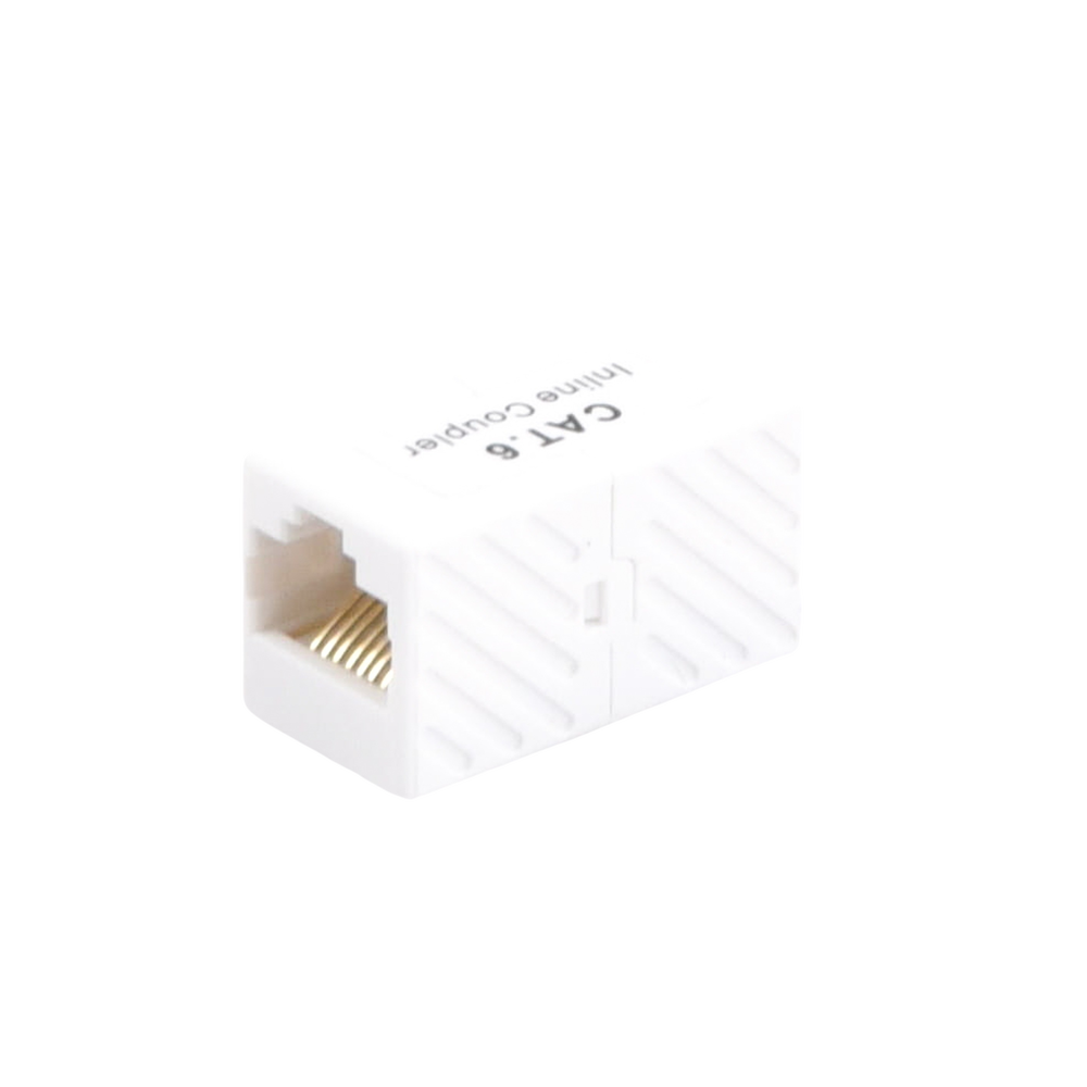 Acoplador UTP Cat6 hembra RJ45 a RJ45 hembra