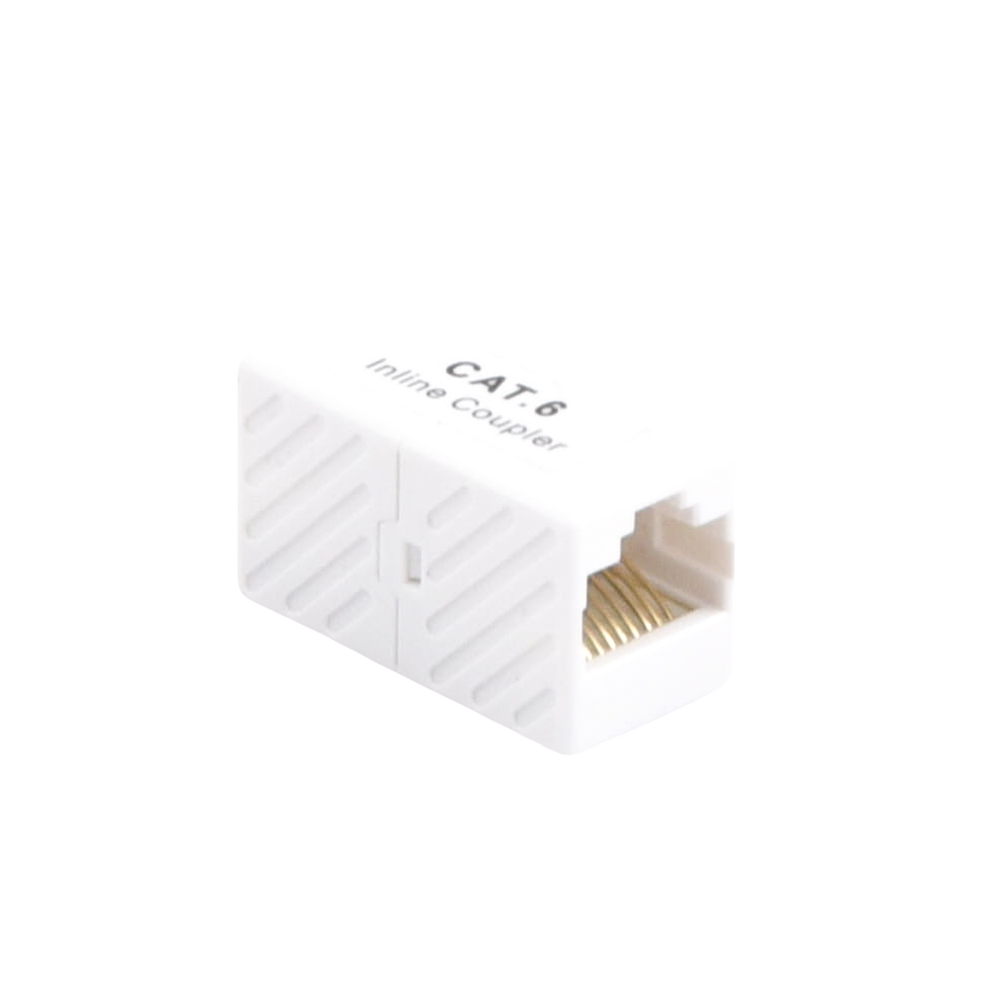 Acoplador UTP Cat6 hembra RJ45 a RJ45 hembra