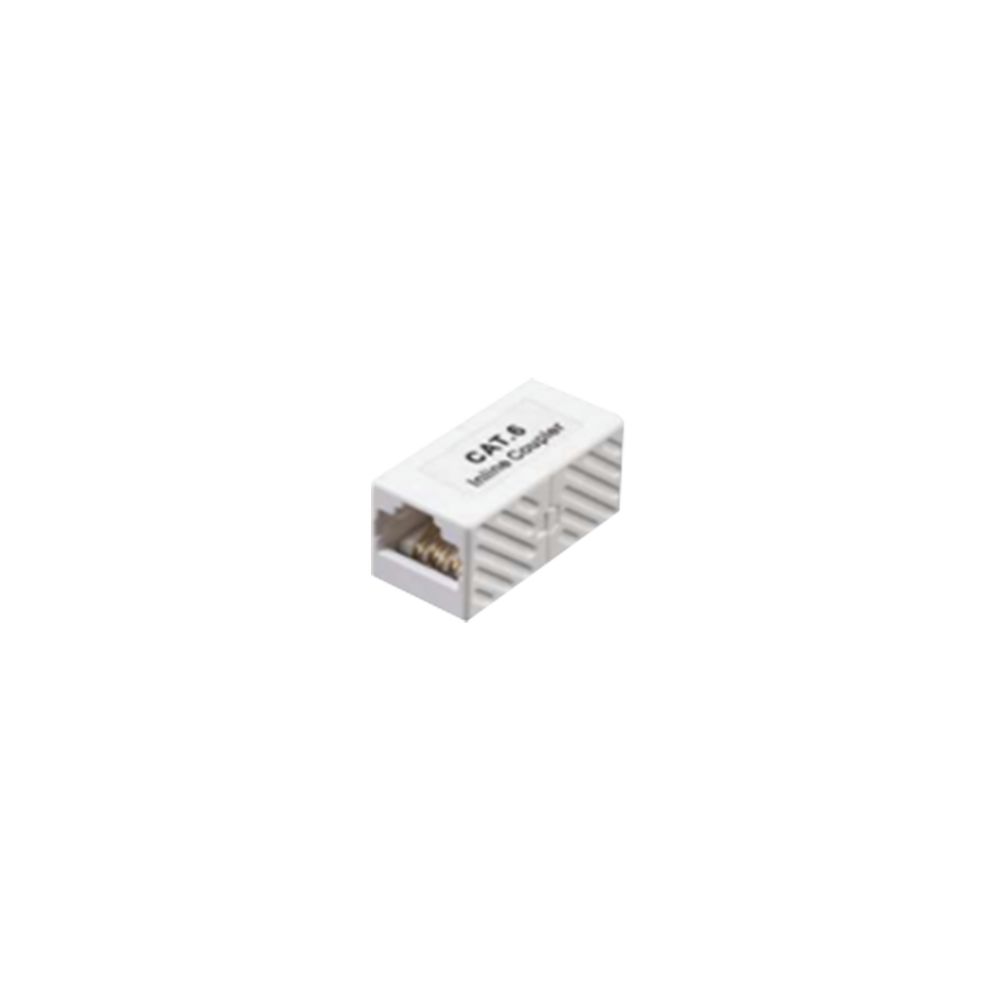 Acoplador UTP Cat6 hembra RJ45 a RJ45 hembra