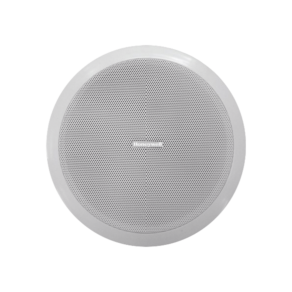 Altavoz de 6 Pulgadas / 5 W o 10 W @ 70 V / 10 W o 20 W @ 100 V / Montaje en Techo / Color Blanco / Fabricado en Aluminio