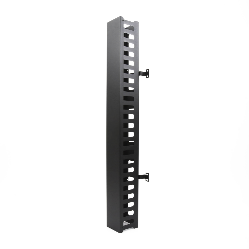 Organizador de Cable Vertical Grande de 24 Unidades Rack.
