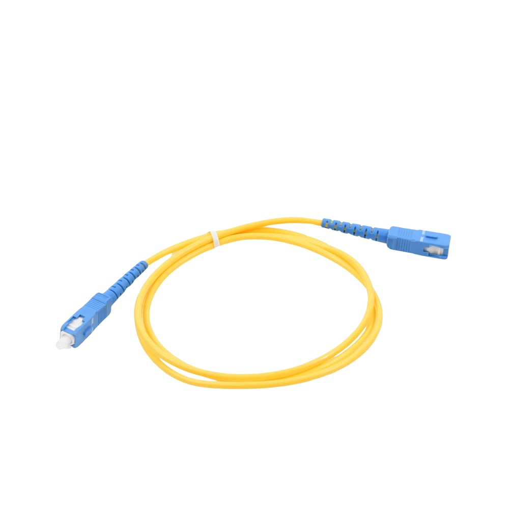 1 Meter SC/SC Simplex Singlemode Fiber Optic Jumper