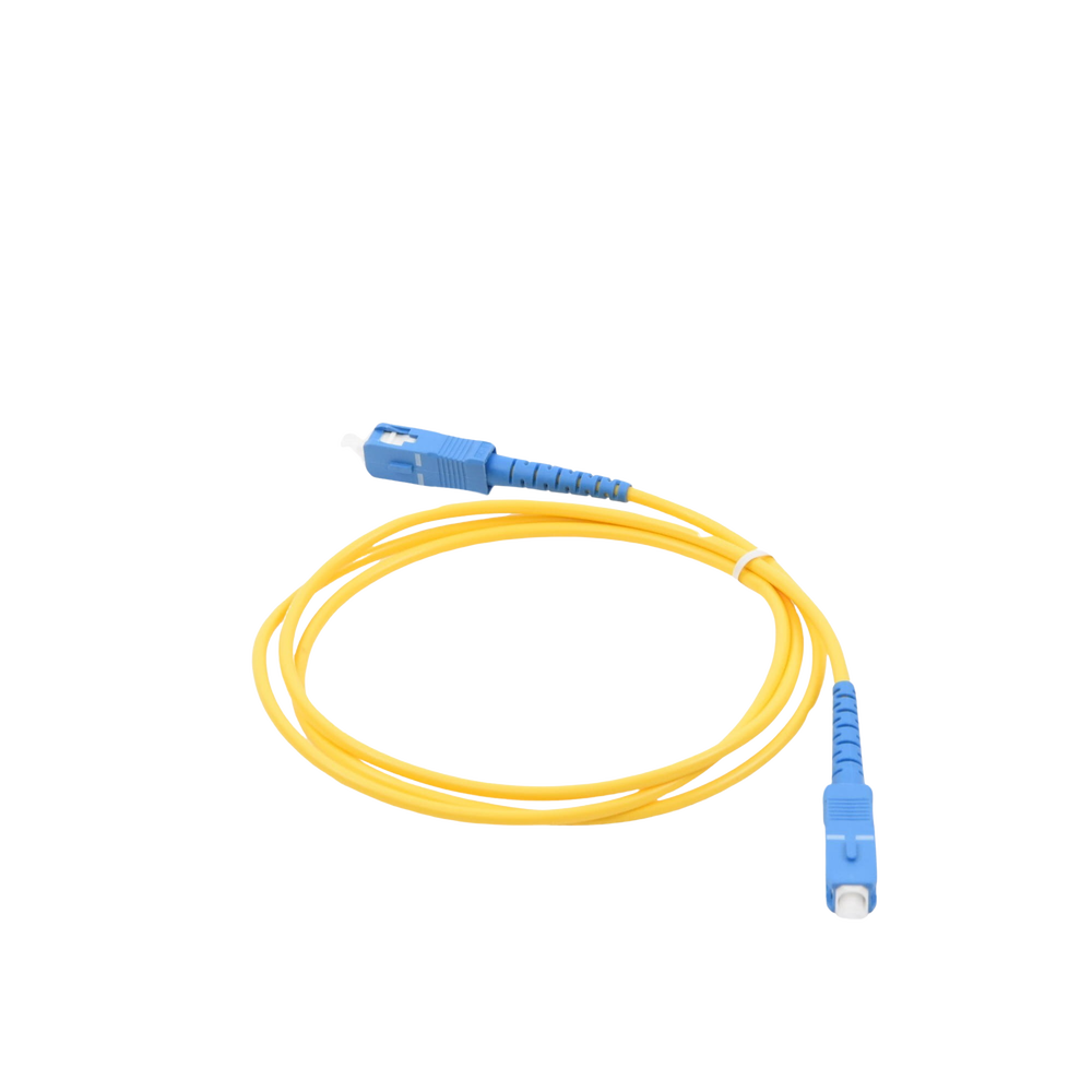 1 Meter SC/SC Simplex Singlemode Fiber Optic Jumper