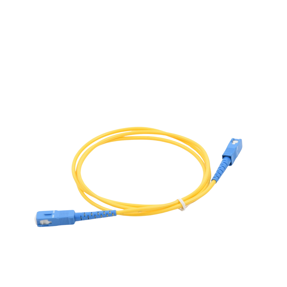 1 Meter SC/SC Simplex Singlemode Fiber Optic Jumper