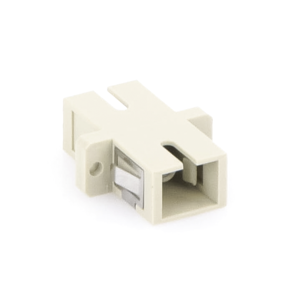Simplex SC/PC to SC/PC fiber optic coupler module compatible with multimode fiber