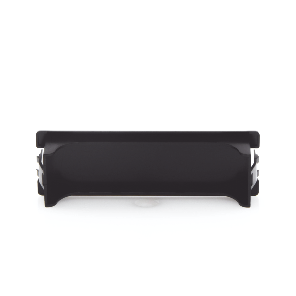 Black blanking plate for LP-ODF-8024 Fiber Optic Distributor