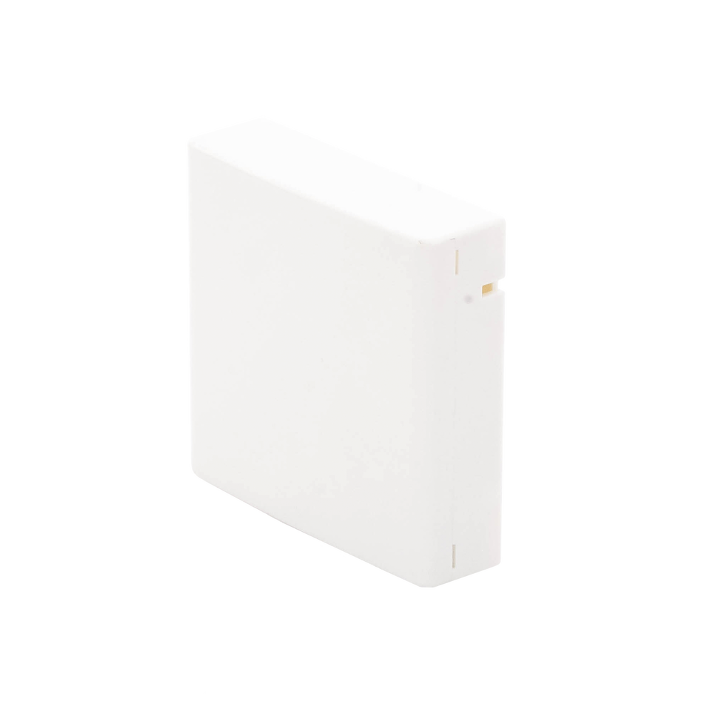 Caja Terminal de Fibra Óptica (Roseta) con un Acoplador SC/APC, color Blanco