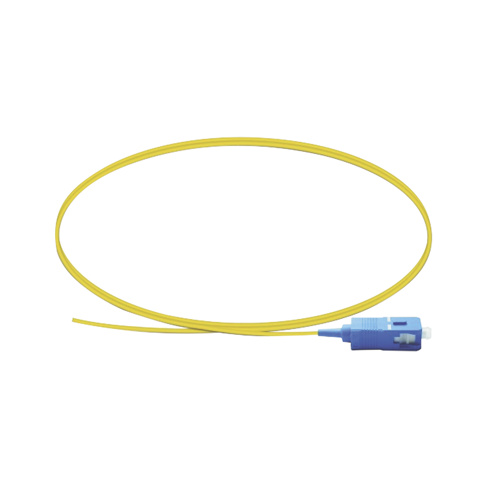 Pigtail de Fibra Óptica Monomodo SC/UPC, simplex de 2 metros