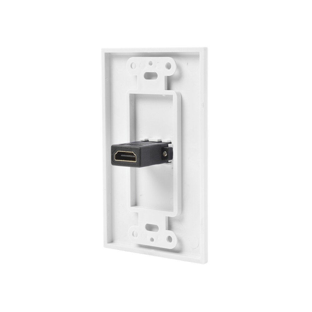 1 Port HDMI Female to Female Wall Plate