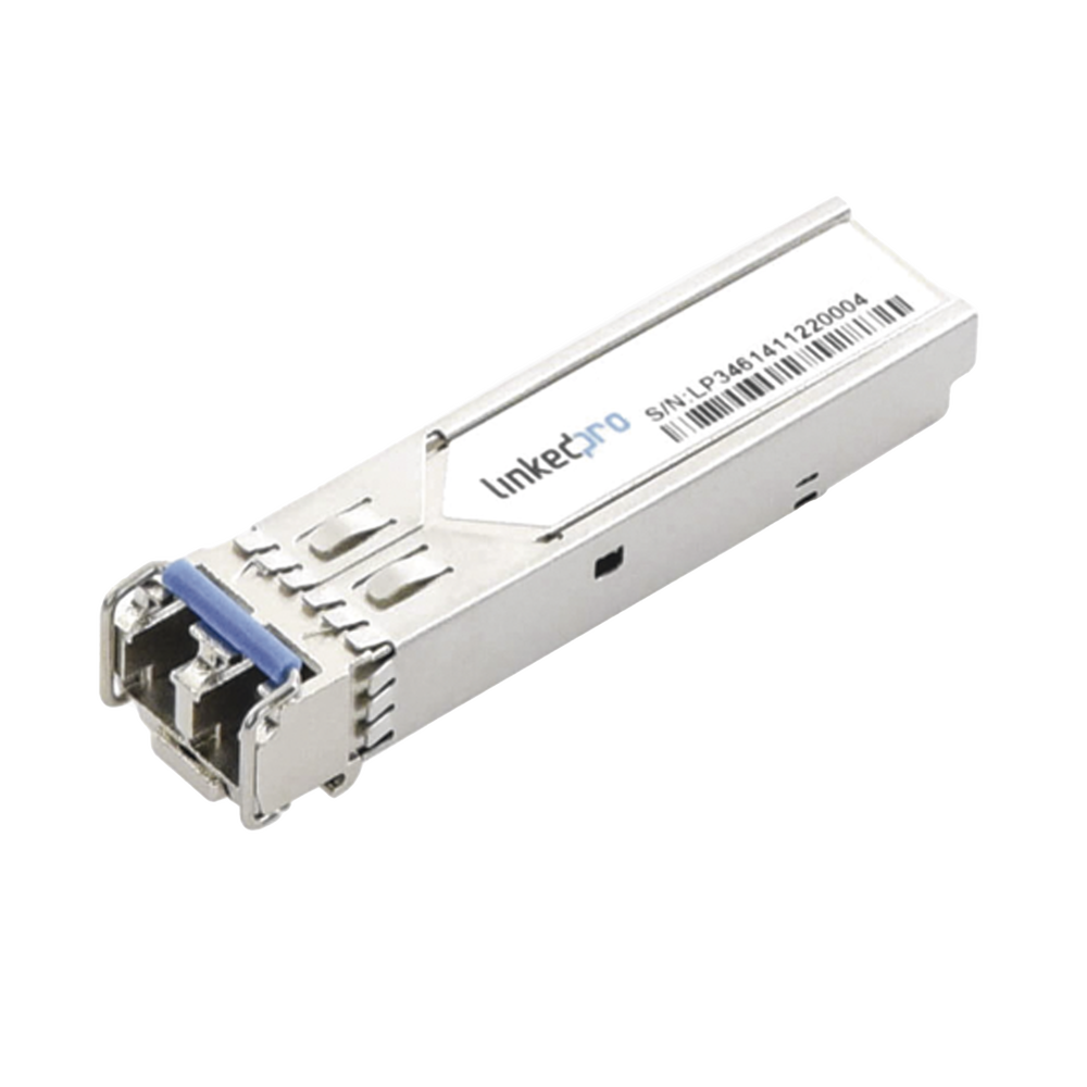 Transceptor Industrial SFP (Mini-Gbic) / Multimodo / 1.25 Gbps de velocidad / Conectores LC Dúplex / Hasta 2 km de Distancia