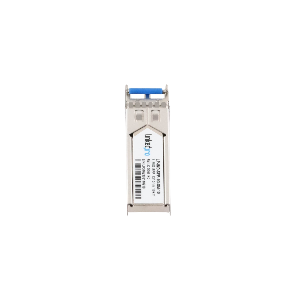 Industrial SFP (Mini-Gbic) Transceiver / Single Mode / 1.25 Gbps Speed / Duplex LC Connectors / Up to 10 km Distance