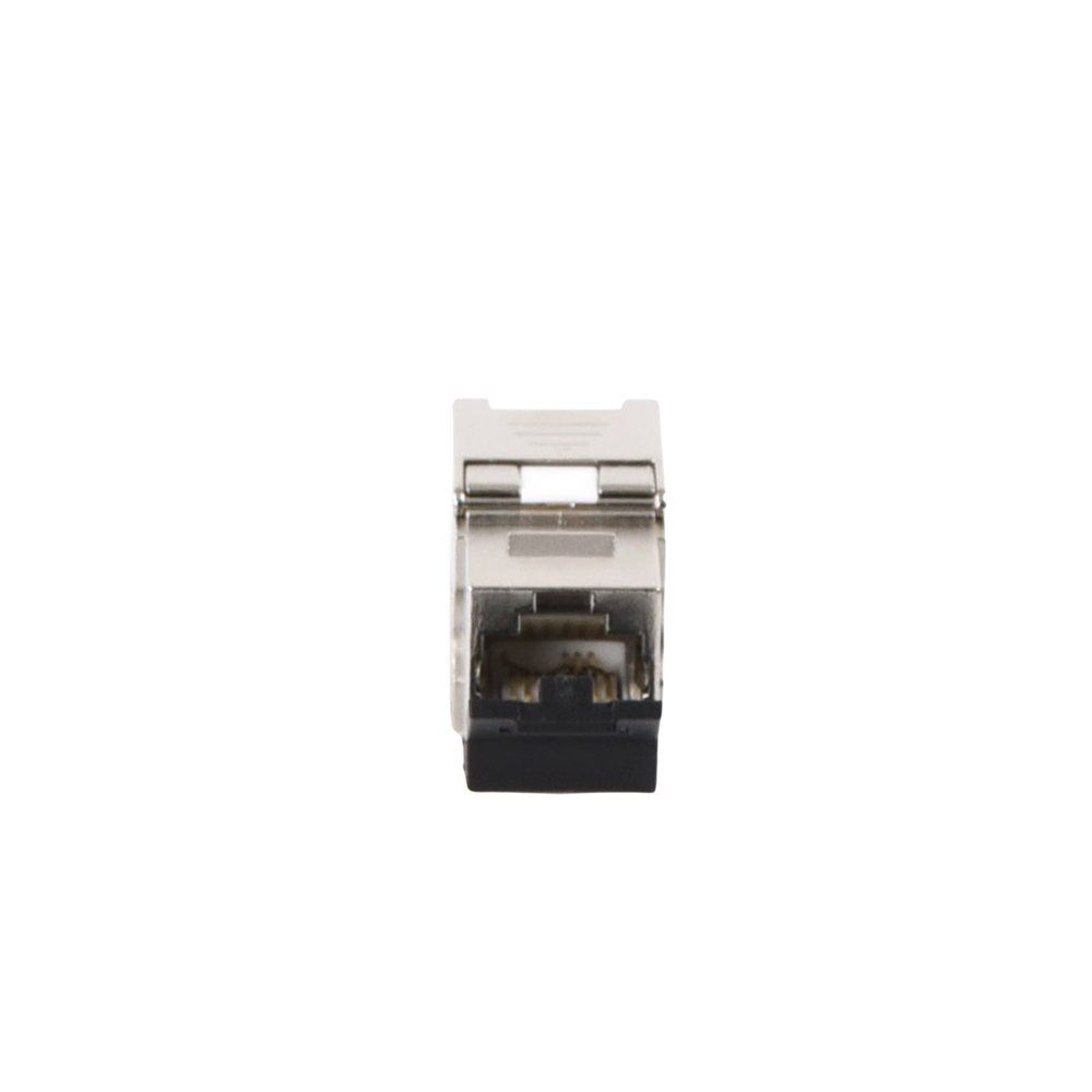 CAT6A STP Keystone Toolless Jack Module with Cover