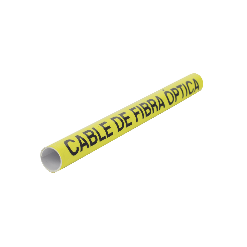 Yellow Fiber Optic Marker (Spanish Text)