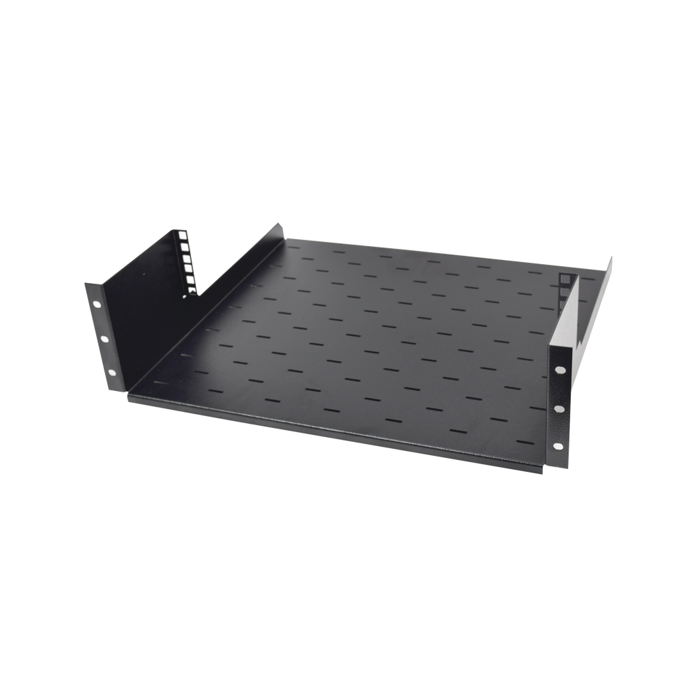 2U 19" Open Wall Mount Rack with 460mm Deep Tray.