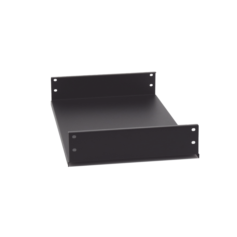 Fixed Side Clamping Tray, 30 cm Deep, 2U. Compatible with LP-6060-XX-UR2