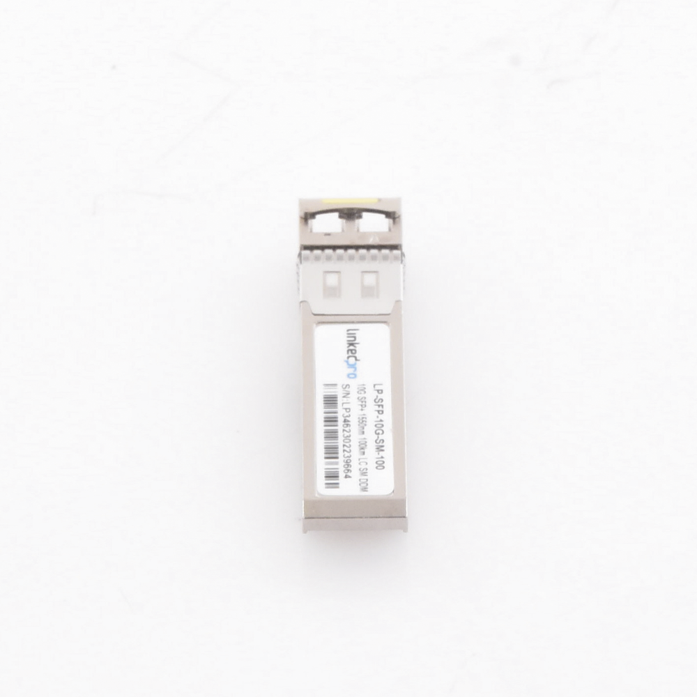 SFP+ (Mini-Gbic) Transceiver / Single Mode / 10 Gbps Speed / Duplex LC Connectors / Up to 100 km Distance
