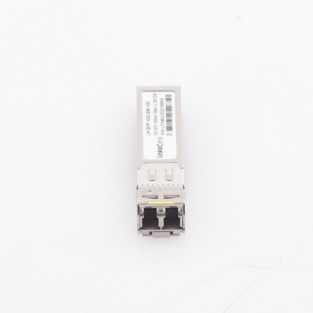 SFP+ (Mini-Gbic) Transceiver / Single Mode / 10 Gbps Speed / Duplex LC Connectors / Up to 100 km Distance