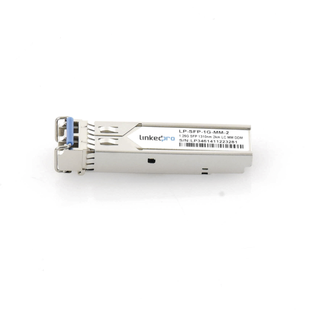 SFP Optical Transceiver (Mini-Gbic) / Multimode 1310 nm / 1.25 Gbps / 1000BASE-SX / Duplex LC/UPC Connectors / DDM / Up to 2 km