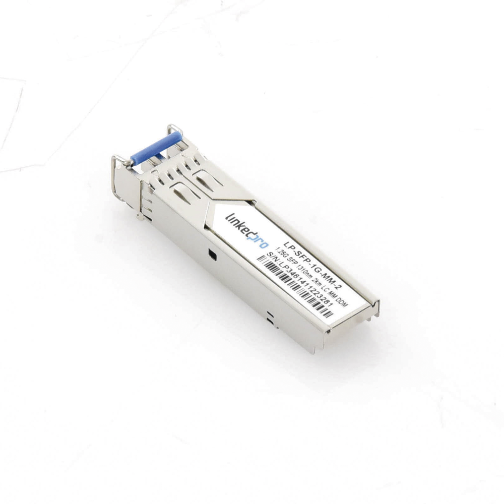 SFP Optical Transceiver (Mini-Gbic) / Multimode 1310 nm / 1.25 Gbps / 1000BASE-SX / Duplex LC/UPC Connectors / DDM / Up to 2 km
