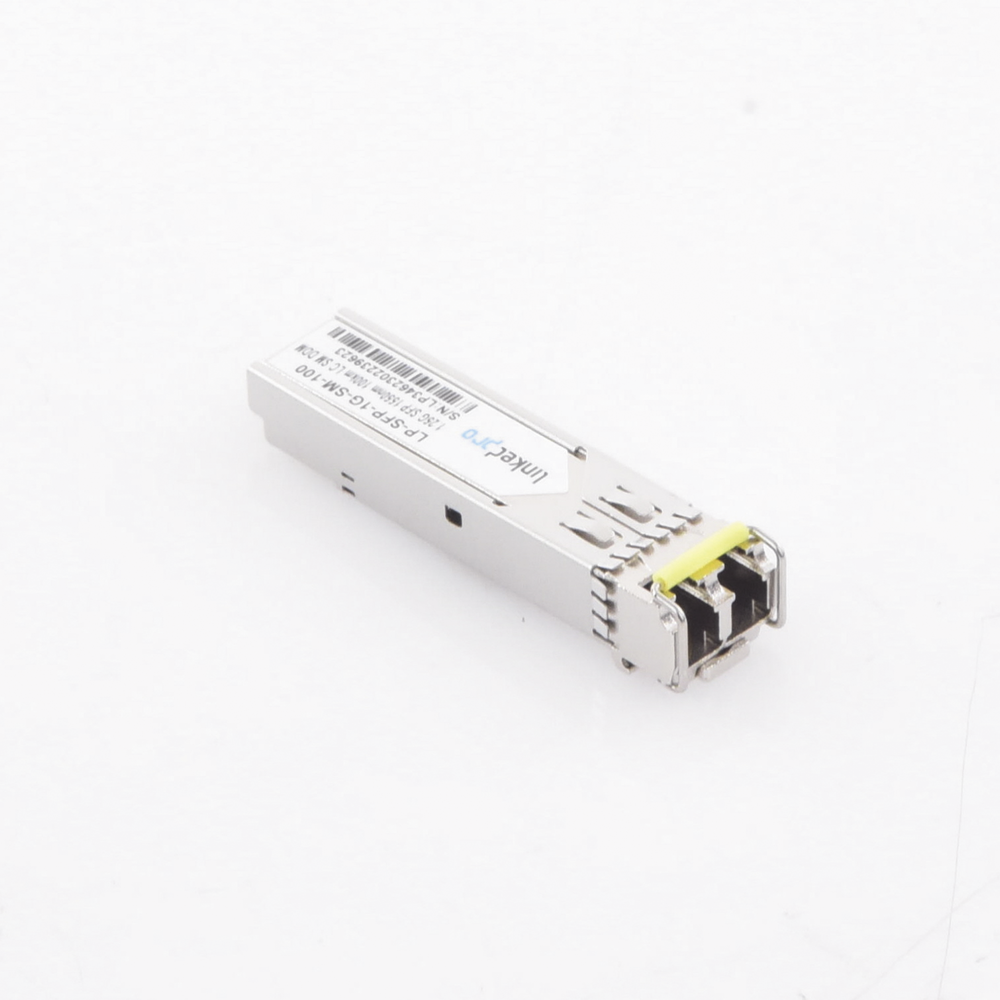 SFP (Mini-Gbic) Transceiver / Single Mode / 1.25 Gbps Speed / Duplex LC Connectors / Up to 100 km Distance