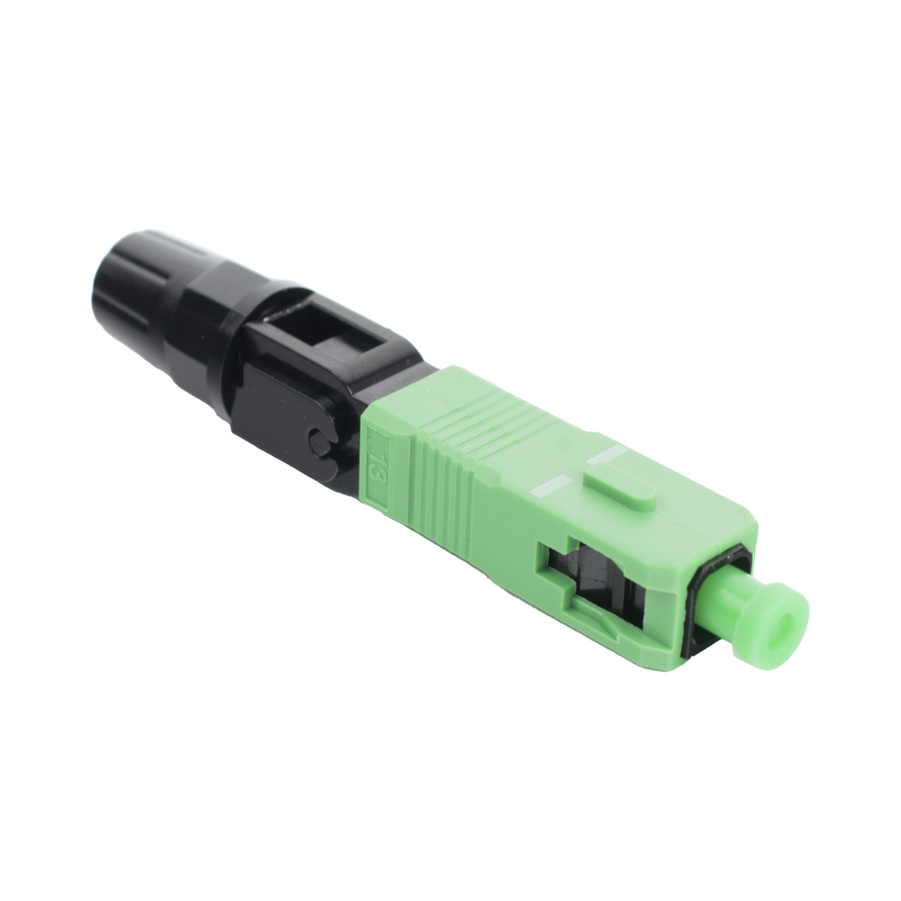 Conector Mecánico de Instalación en Campo, Monomodo SC/APC, Pre-pulido, Re-terminable