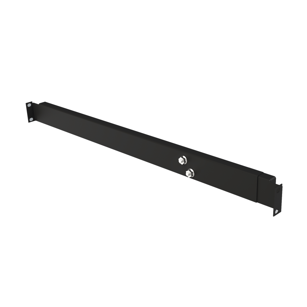 Set of 2 Rails for Supporting Heavy Equipment in 19" Racks, 120mm Deep.