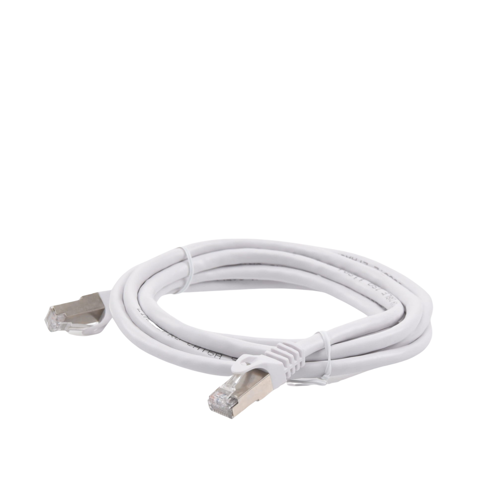Cat6A 10G Shielded Patch Cord 2M (6.25 ft) WHITE