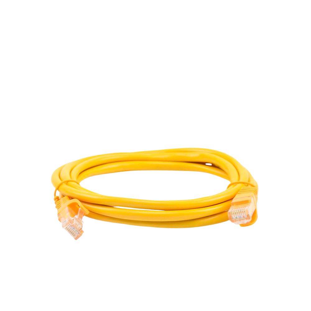 Cable de Parcheo UTP Cat5e - 2.0m. - Amarillo