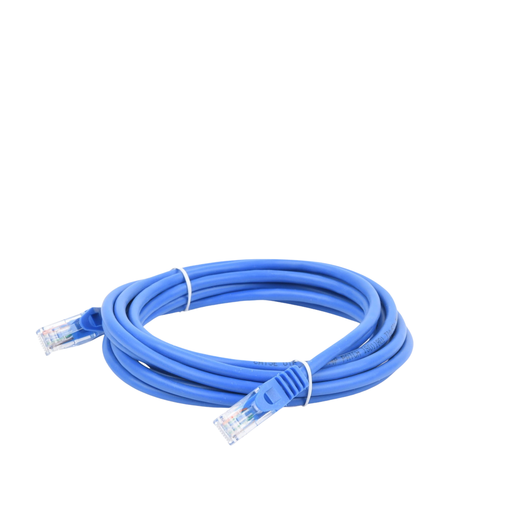 Cable de parcheo UTP Cat5e - 3 m - azul