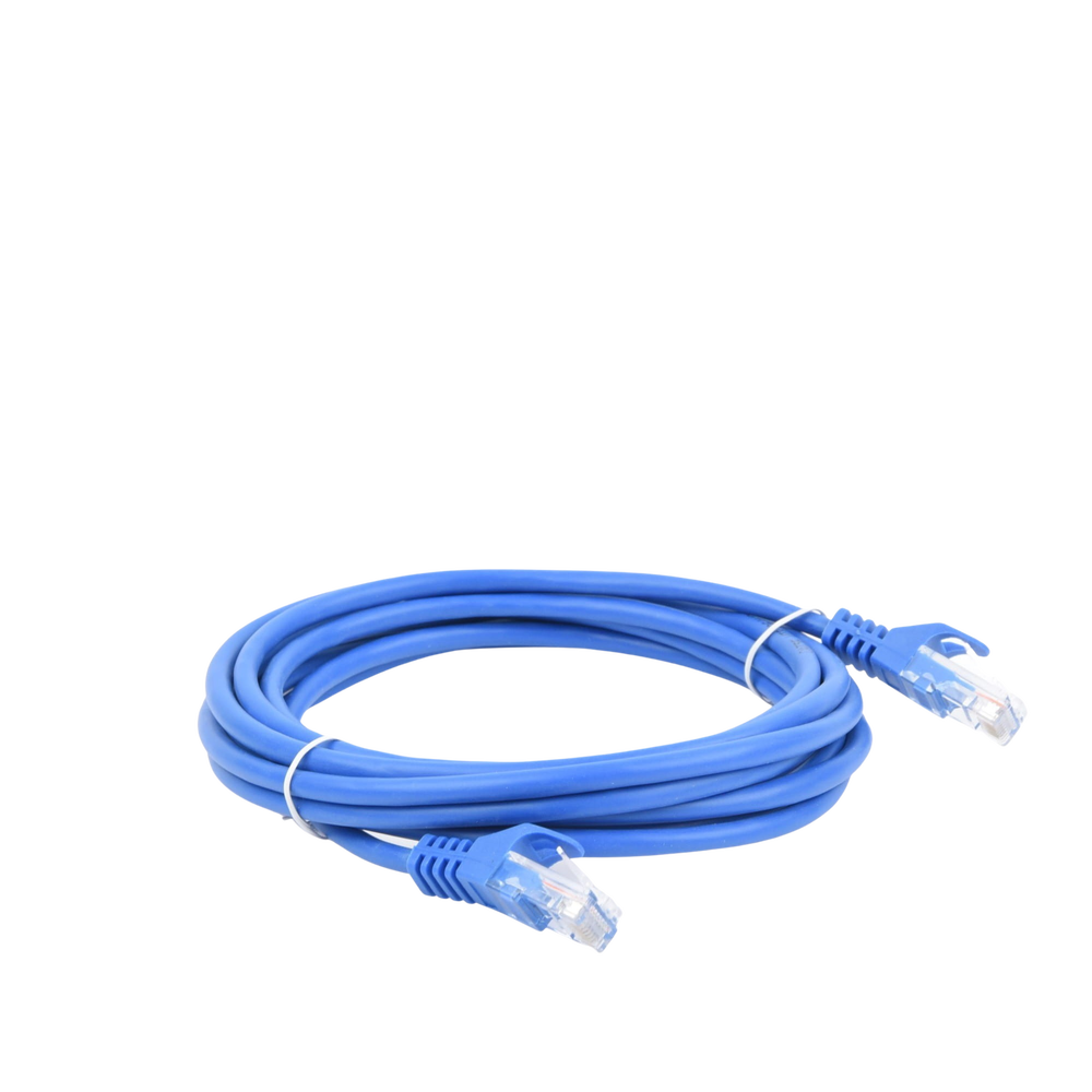 Cable de parcheo UTP Cat5e - 3 m - azul