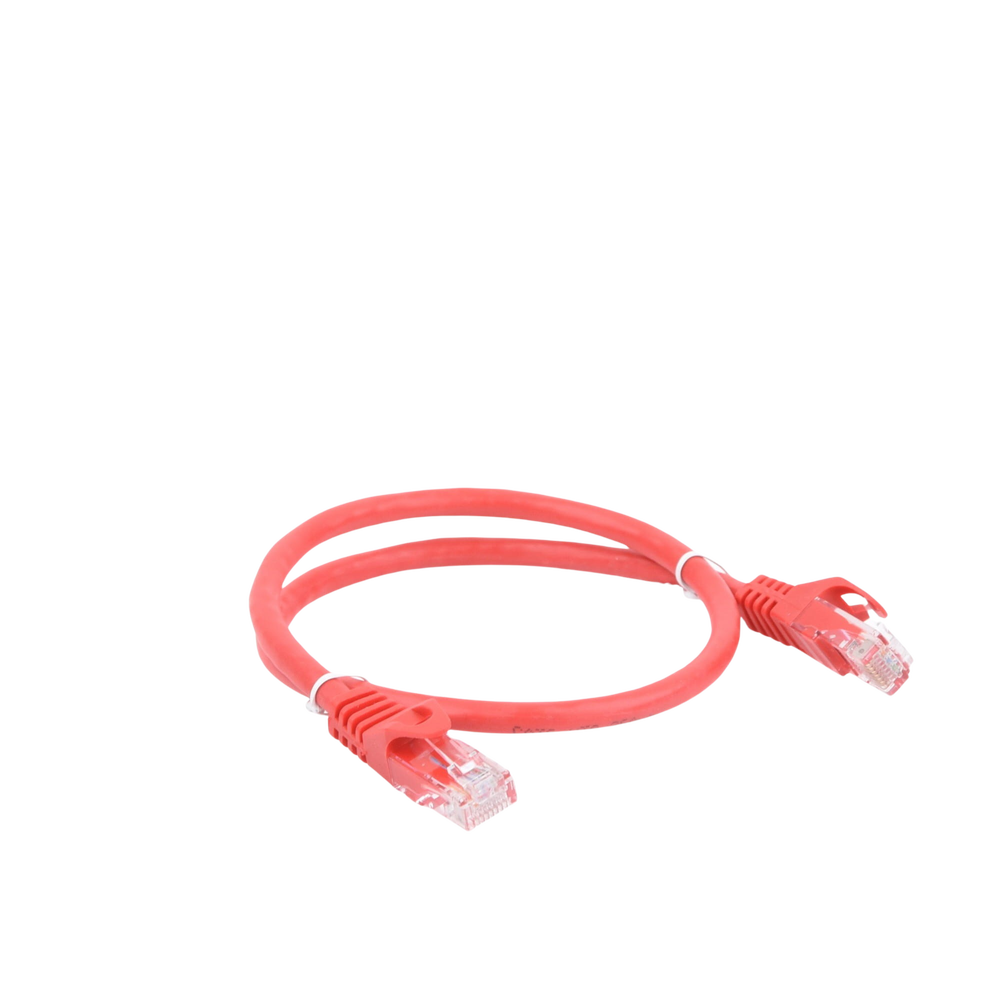 Cat6 UTP Patch Cable - 0.5 m - Red
