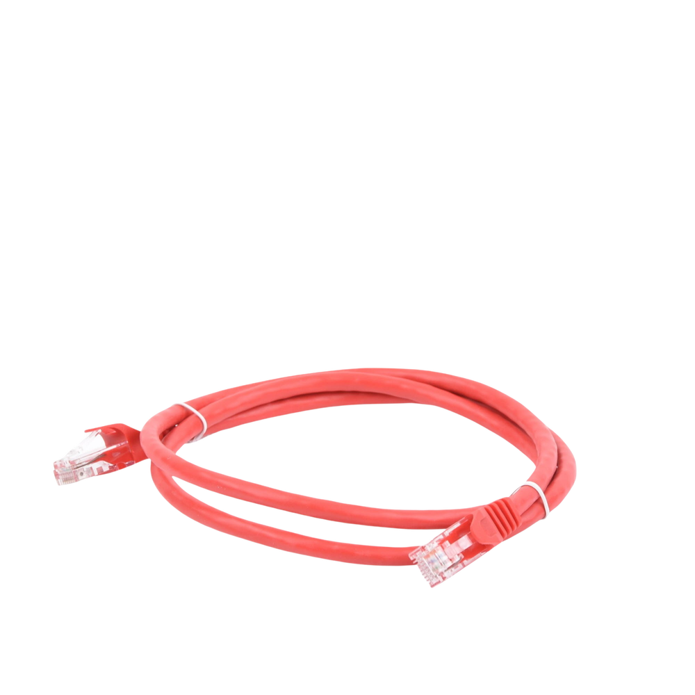 Cable de parcheo UTP Cat6 - 1 m - rojo