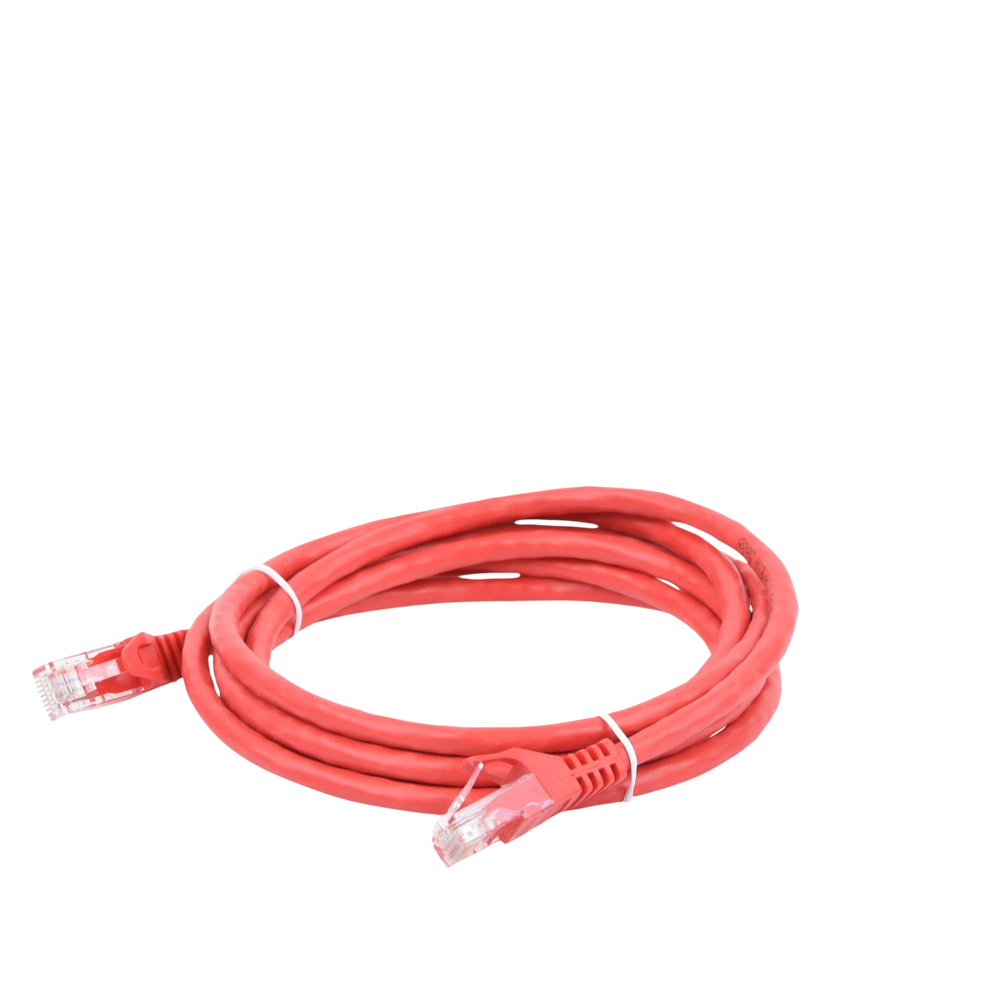 Cable de parcheo UTP Cat6 - 2 m - rojo