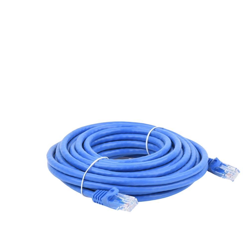 Cable de parcheo UTP Cat6 - 7 m - azul
