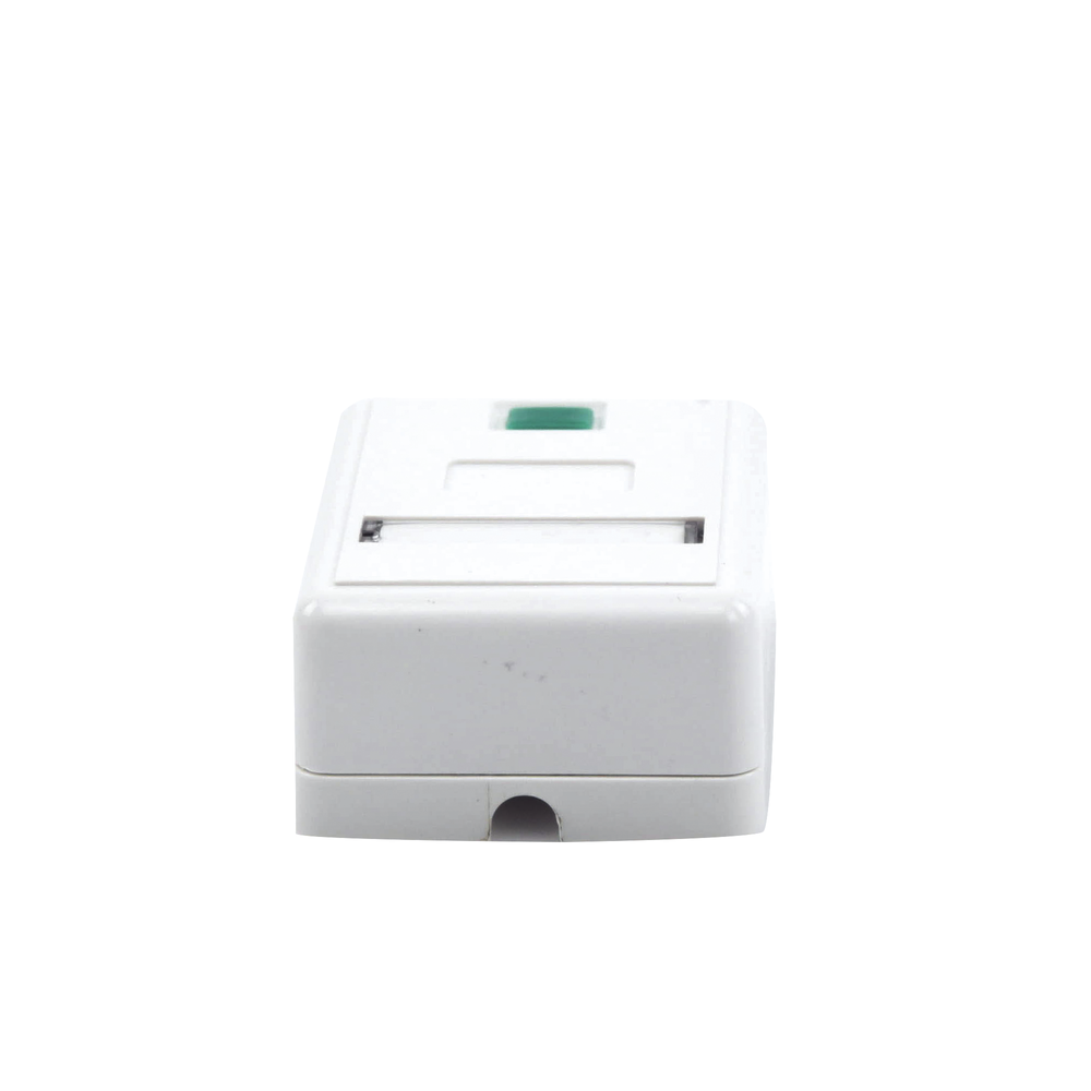 1-port Keystone wall box, jack not included